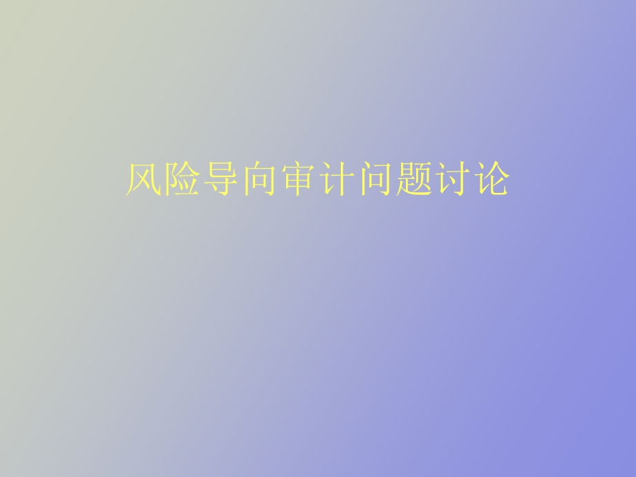 风险导向审计.ppt_第1页