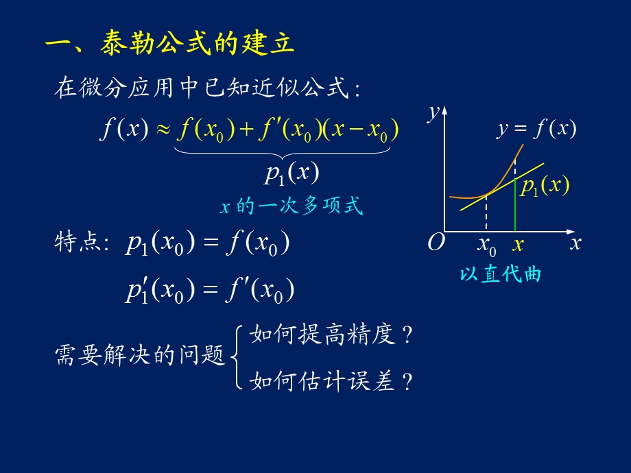 高等数学课件D33泰勒公式.ppt_第2页