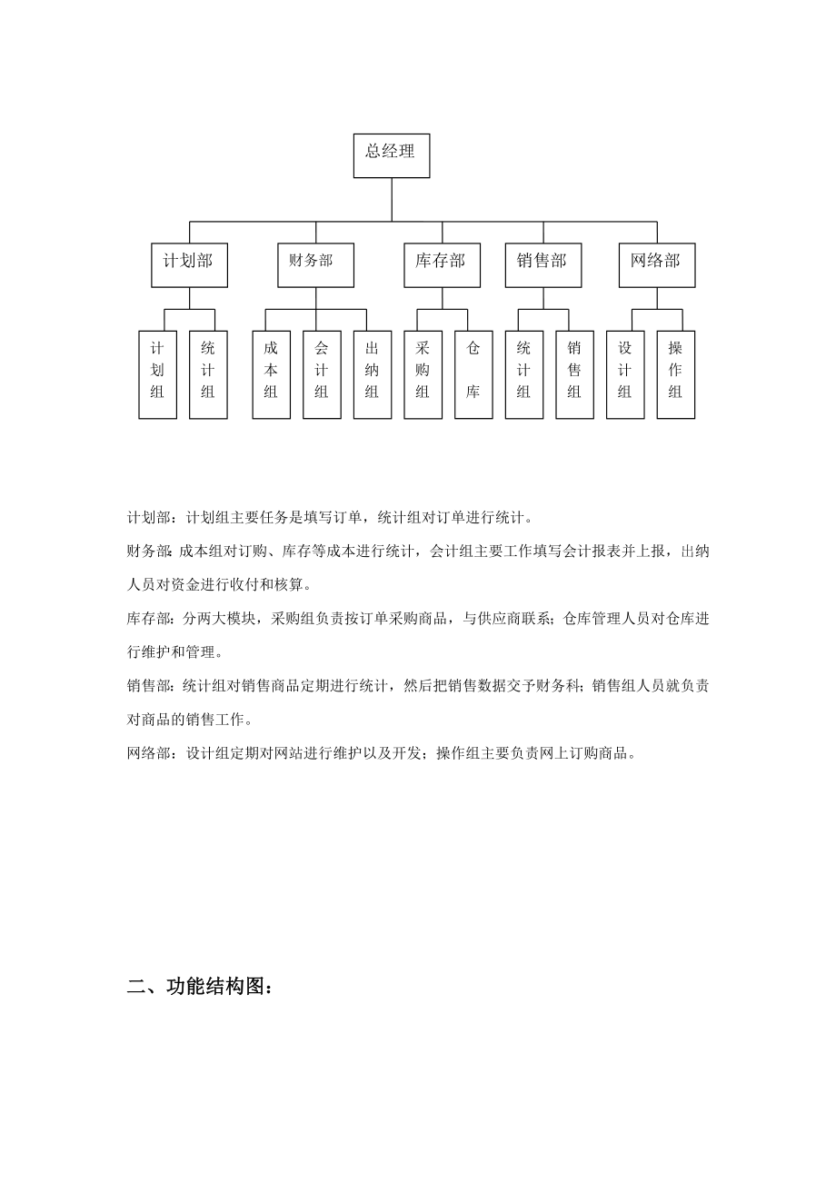 网上商品订购管理信息系统.doc_第2页