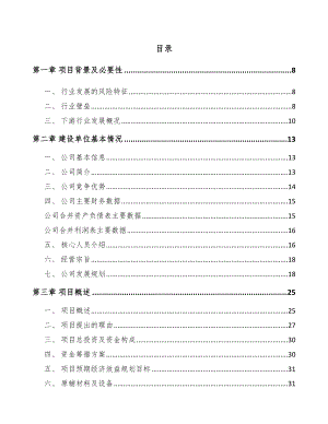 常州薄膜材料项目可行性研究报告.docx