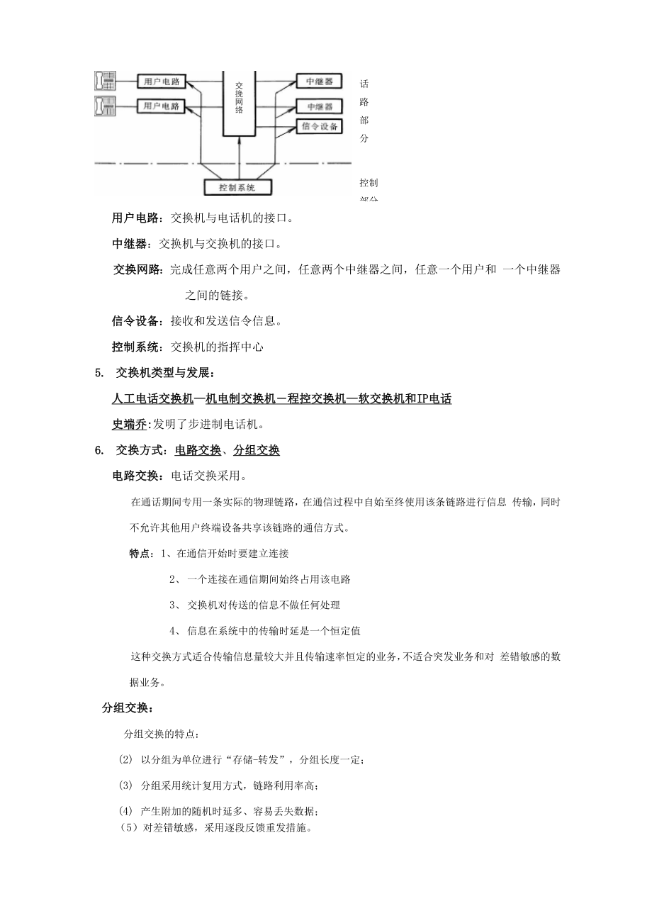 天津工业大学程控交换复习大纲.docx_第2页