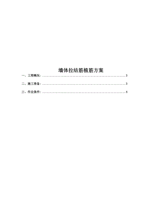 墙体拉结筋植筋方案.docx