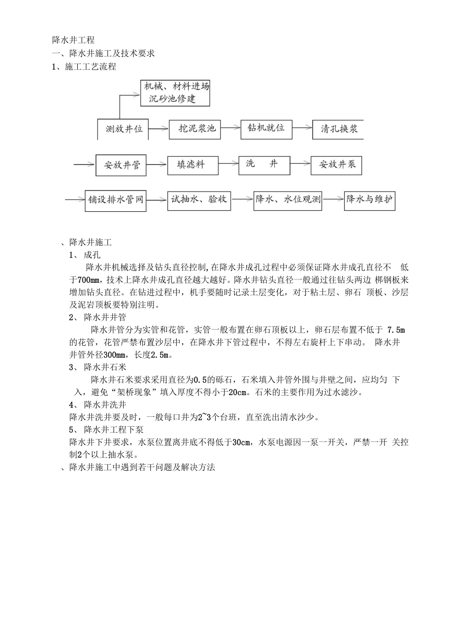 基坑工程各分项工程技术要求.docx_第1页