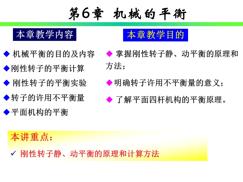 第6章机械的平衡.ppt_第1页