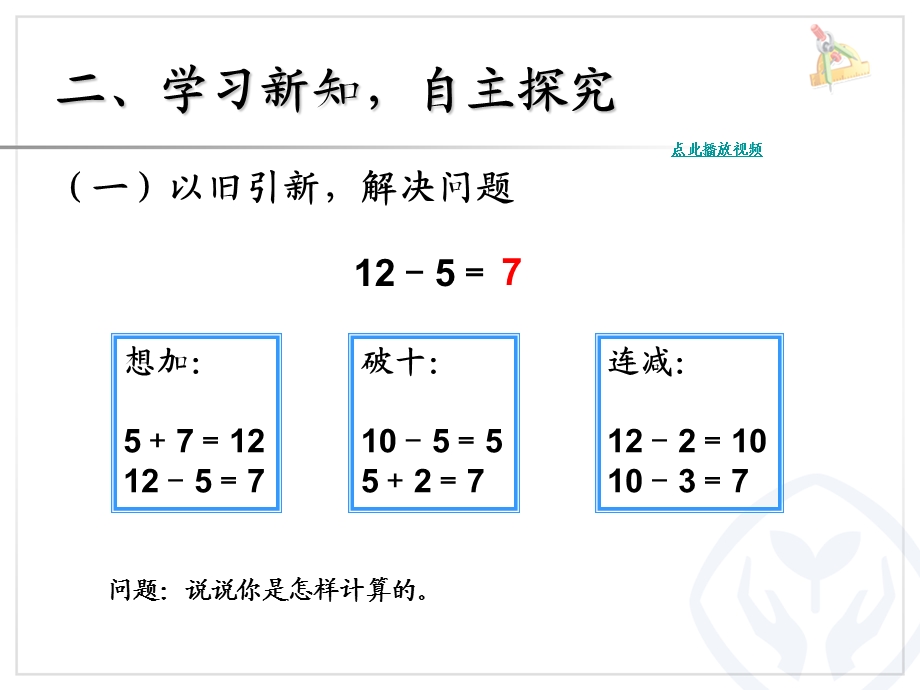 十几减5、4、2义务教育教科书一年级数学下册.ppt_第3页