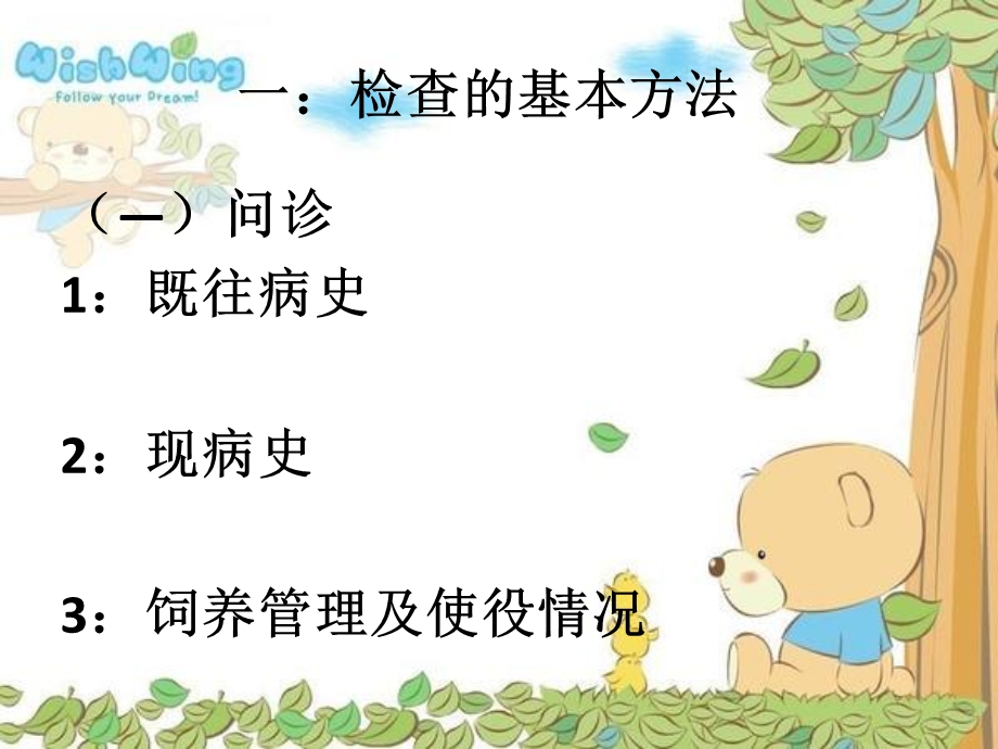 兽医临床检查的基本程序与方法.ppt_第2页