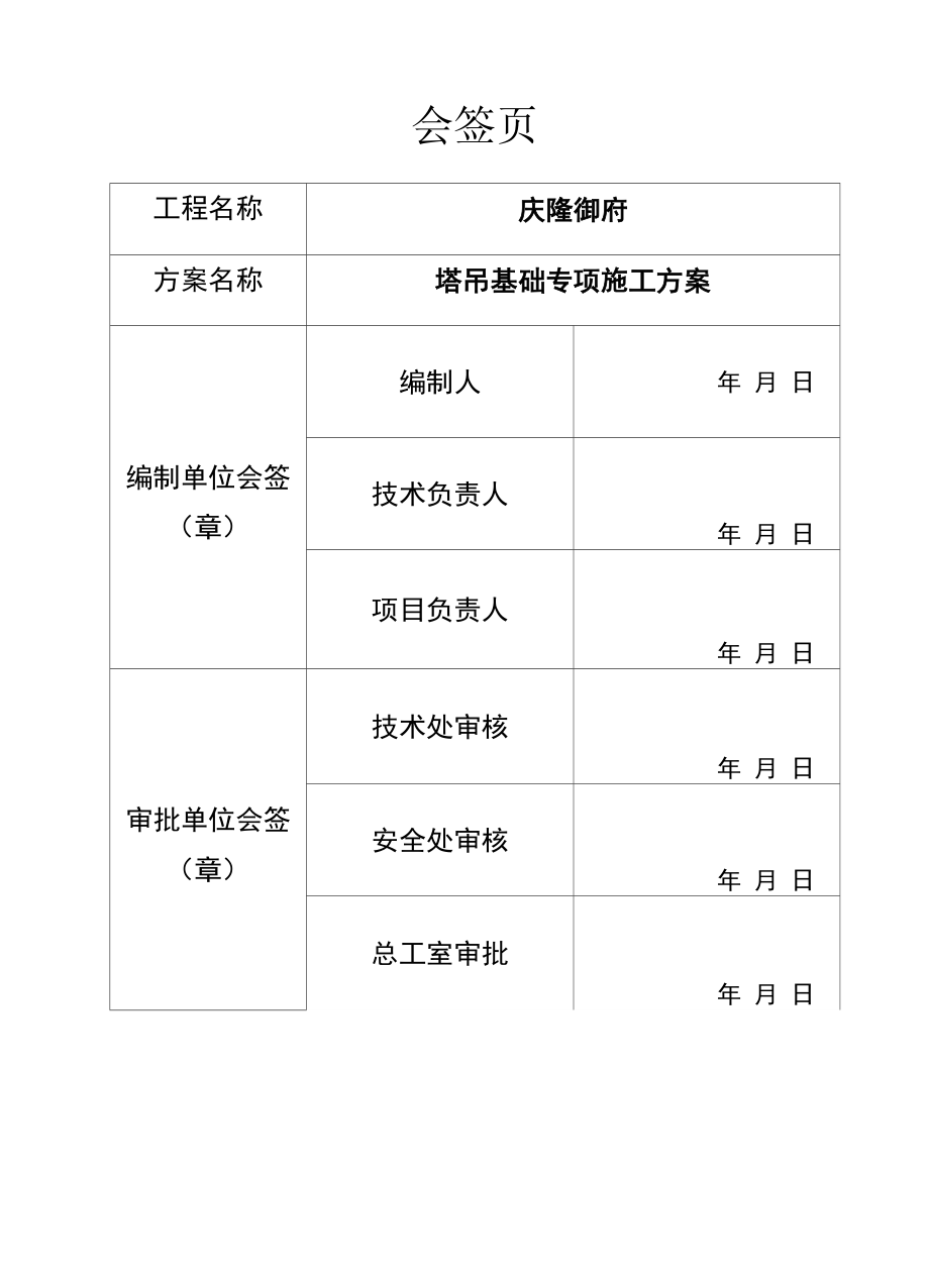 塔吊基础 专项施工方案.docx_第2页