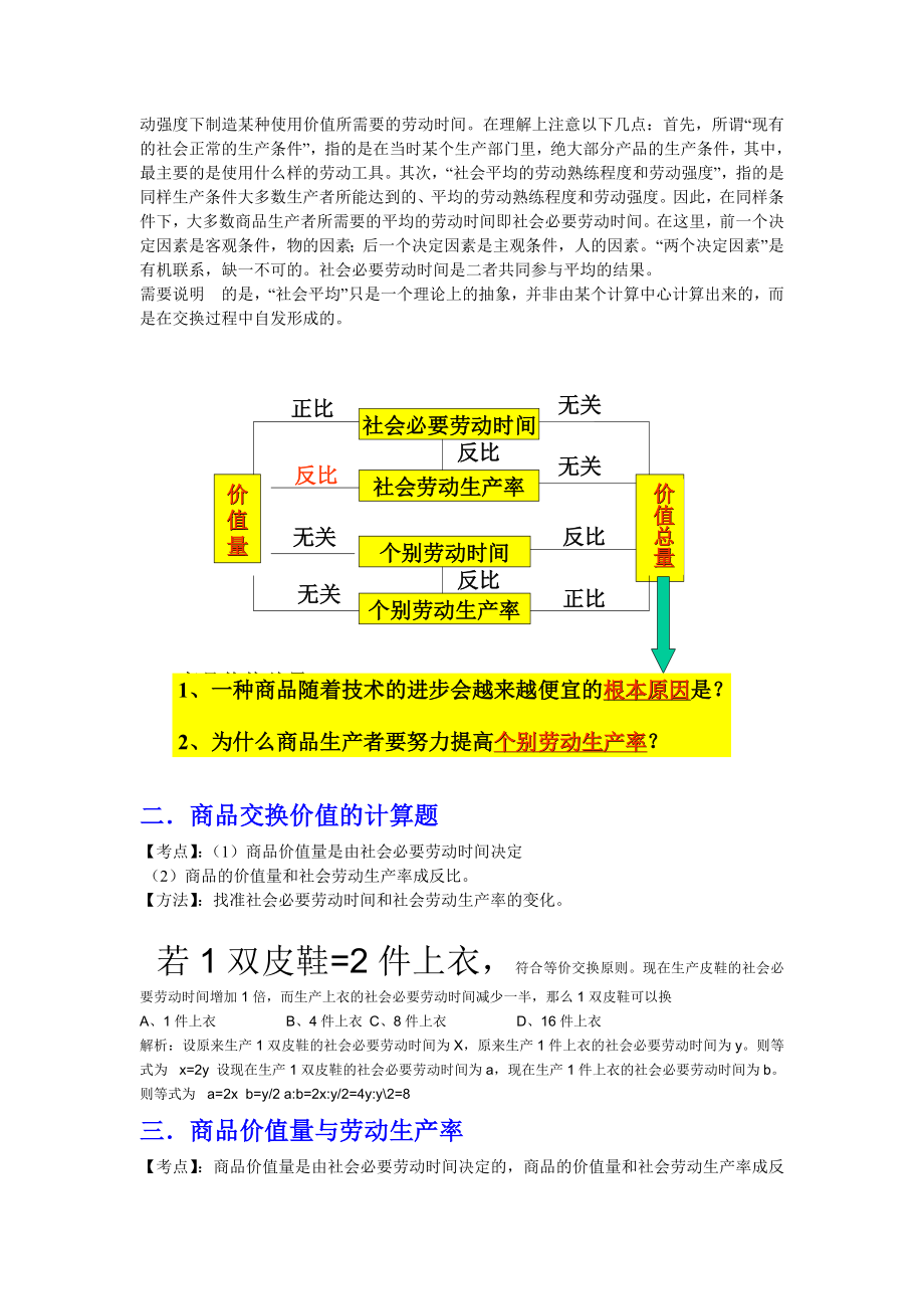 经济生活计算题公式集锦.doc_第2页