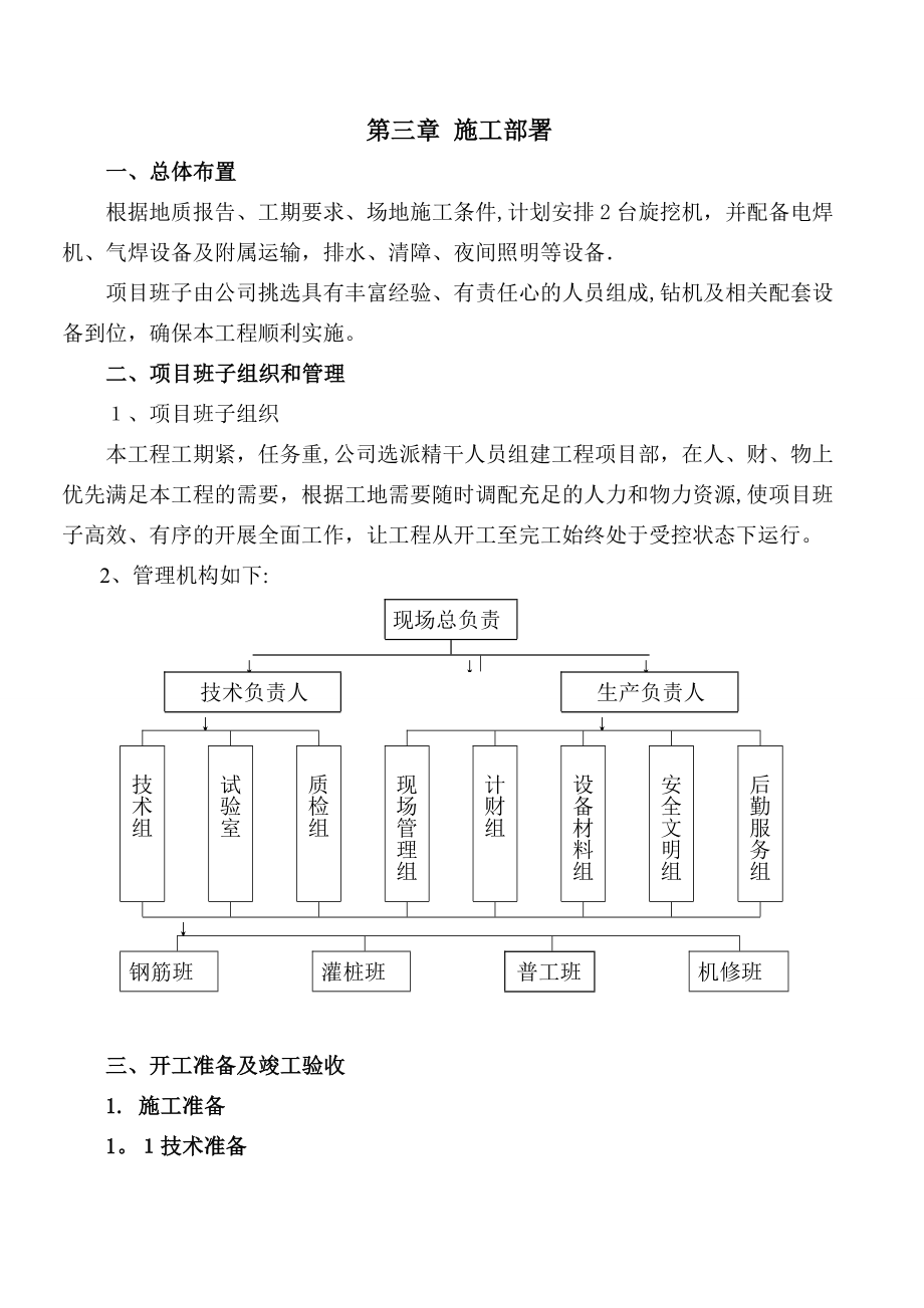 干挖法旋挖桩施工方案【可编辑范本】.doc_第3页