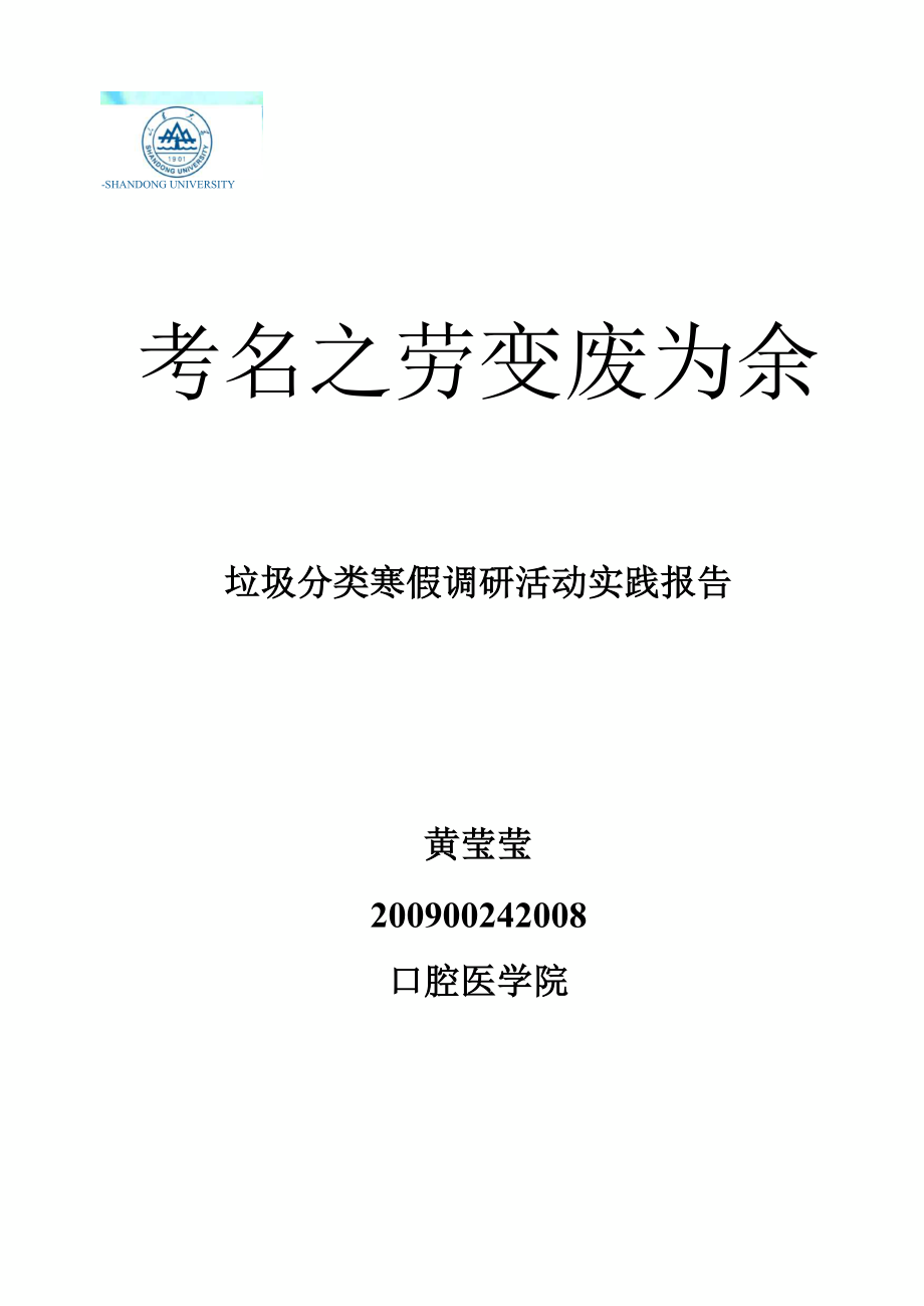 垃圾分类实践分析报告.docx_第3页