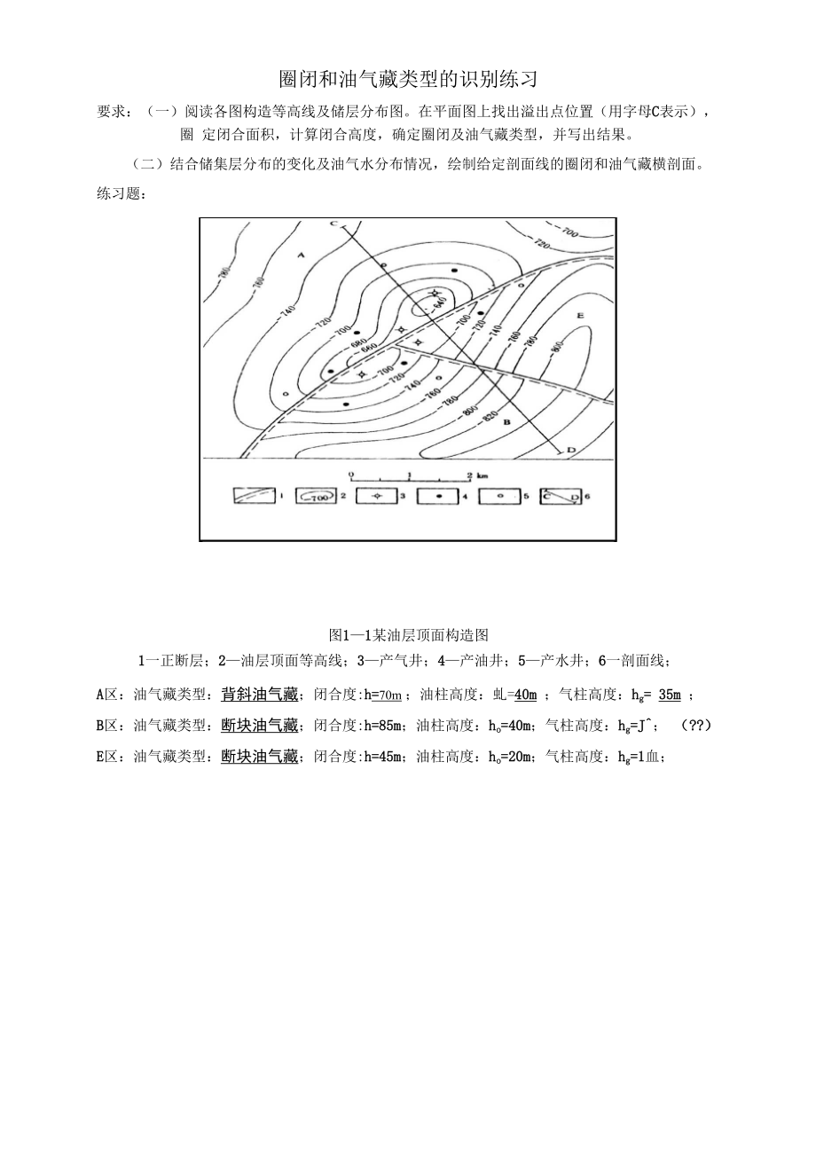 圈闭和油气藏类型的识别.docx_第1页