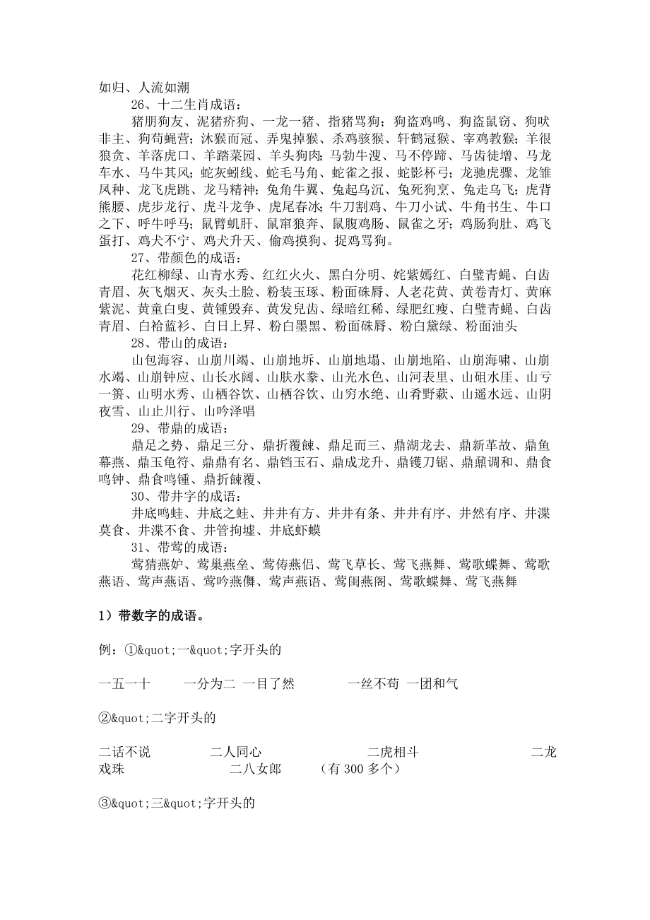 成语分类集锦.doc_第3页