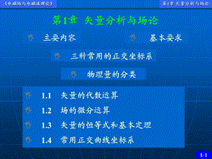 电磁场与电磁波理论第1章.ppt