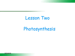 大学生物专业英语lesson-two.ppt