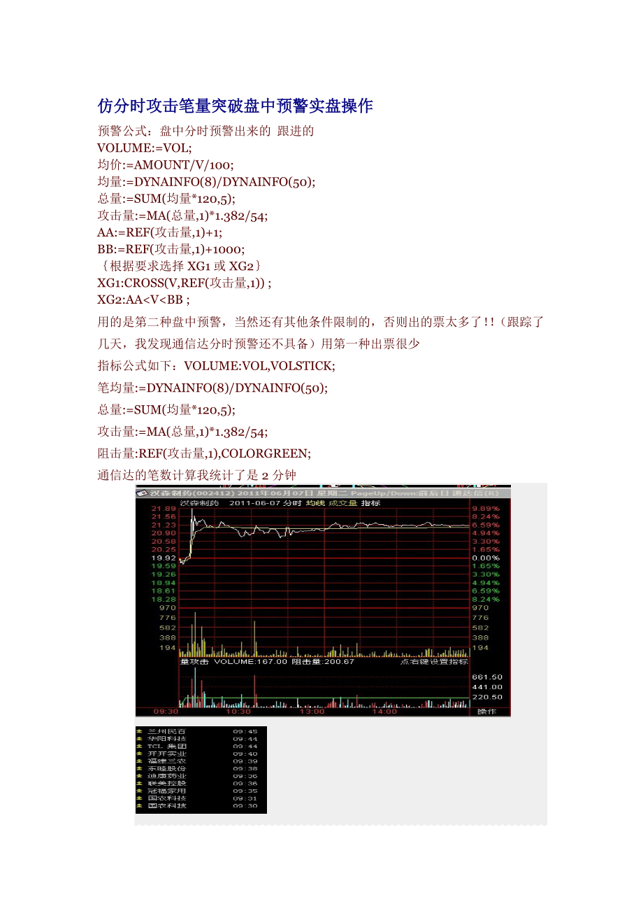 股票涨停秘笈手法揭示.doc_第1页