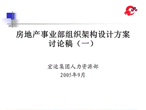 房地产组织架构调整方案.ppt