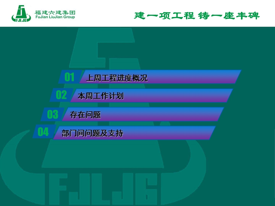 工程建筑部门周例会.ppt_第2页