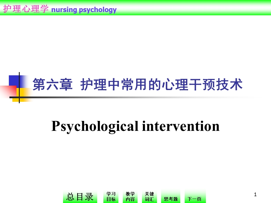 护理中常用的心理干预技术.ppt_第1页