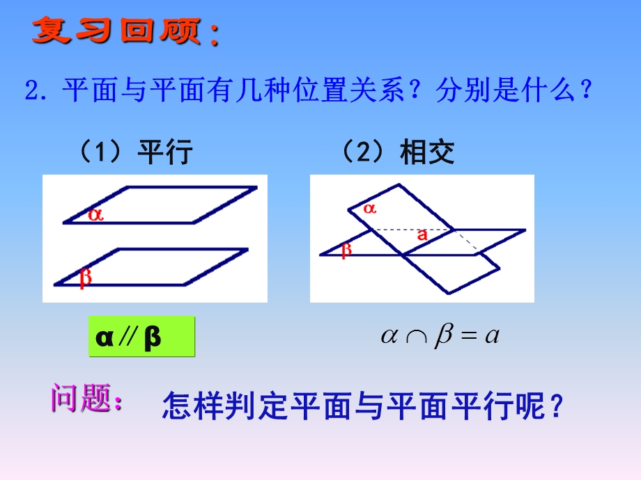 平面与平面平行的判定以.ppt_第3页