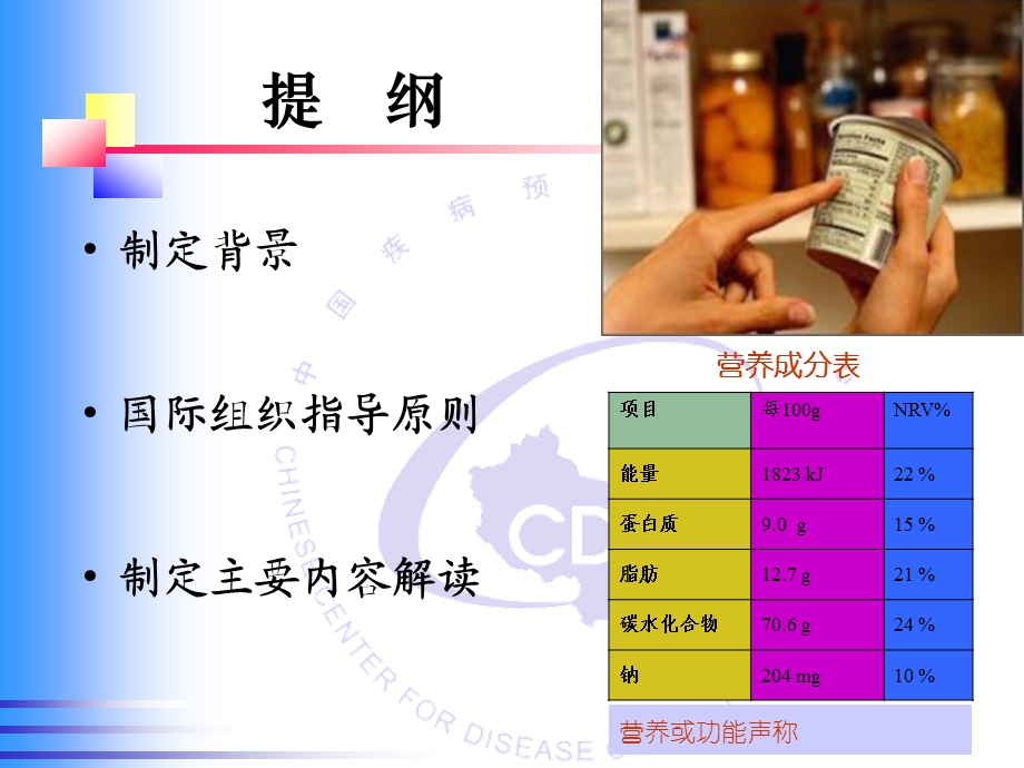 食品营养标签管理规范解读.ppt_第2页