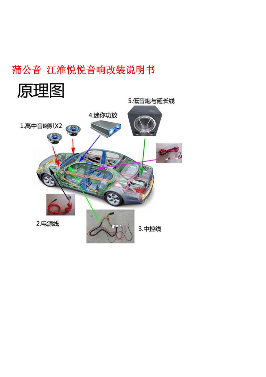 蒲公音江淮悦悦音响改装说明书.doc_第2页