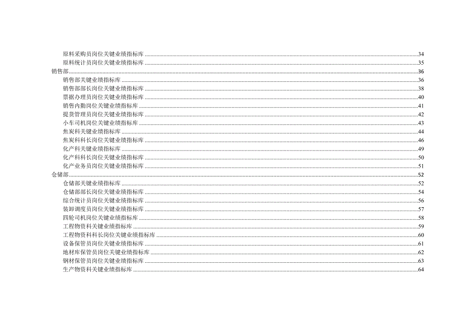 职能部门关键业绩指标库.doc_第3页