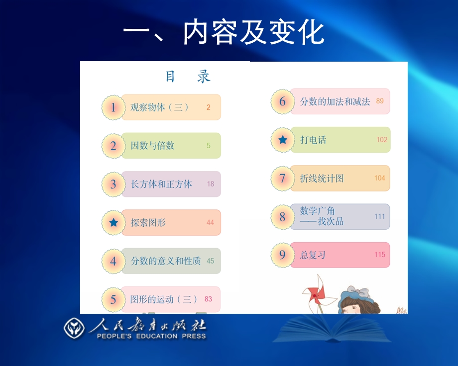 新人教版小学数学五年级下册教材分析.ppt_第2页