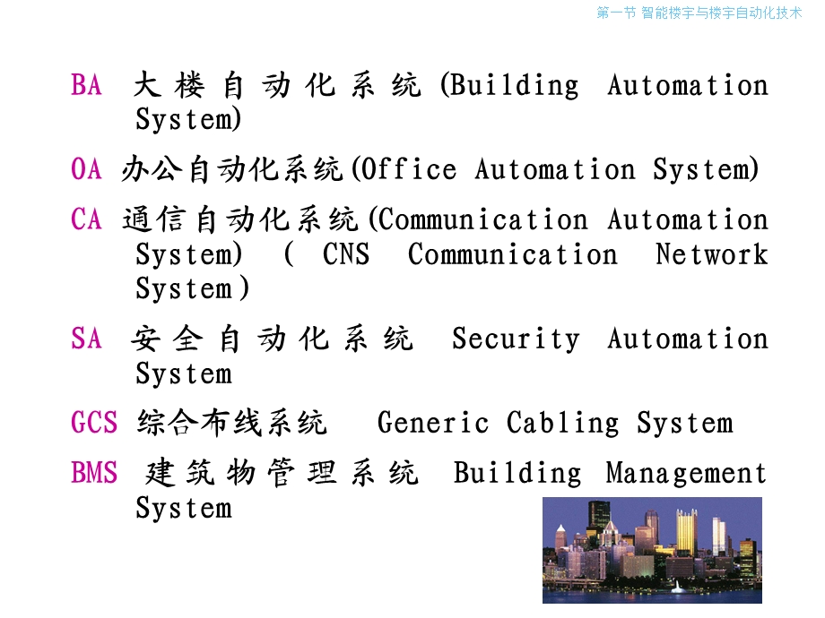 楼宇自动化技术概述.ppt_第3页