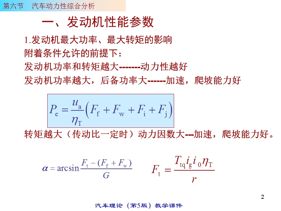 汽车动力性能综合分析.ppt_第2页