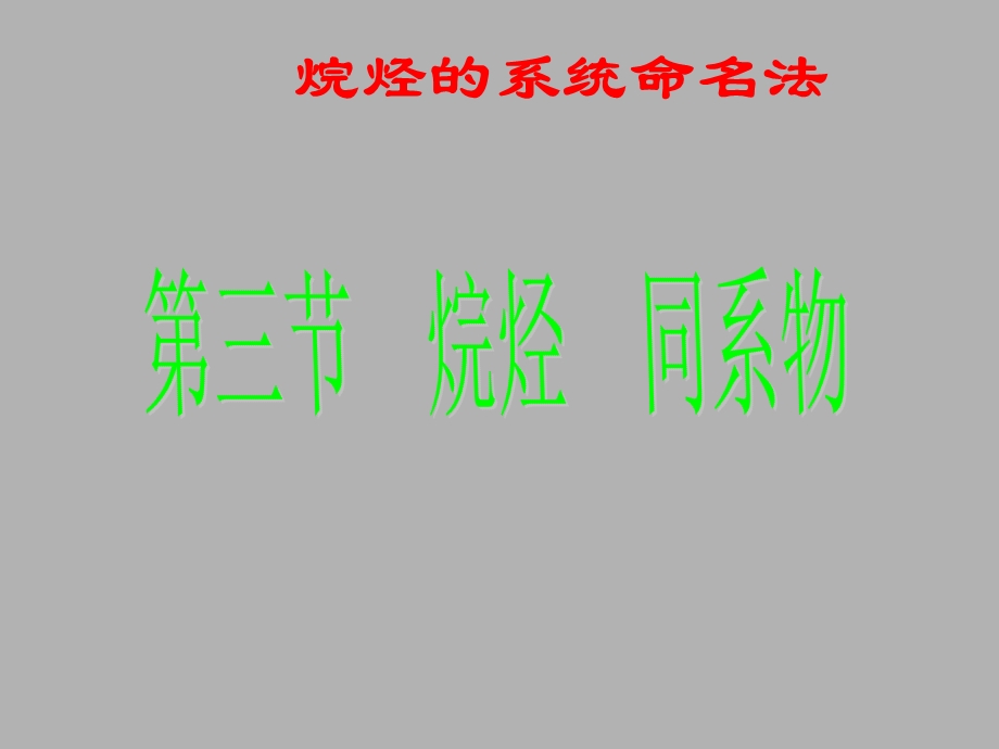 烷烃的系统命名.ppt_第1页