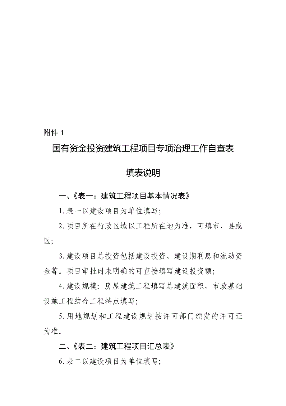 资建筑工程项目自查表2.doc_第1页