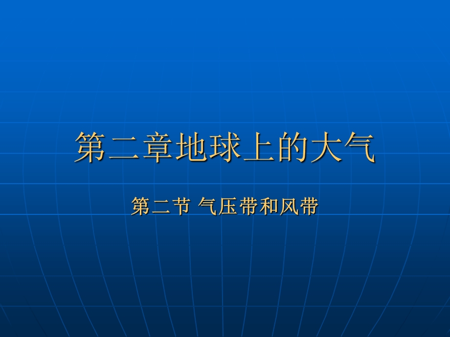 气压带、风带、常见天气系统.ppt_第1页