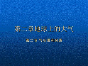 气压带、风带、常见天气系统.ppt