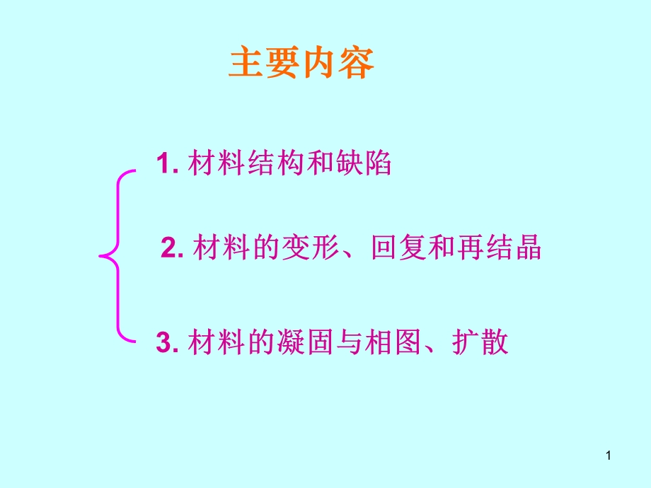 材料科学基础课程总结wq.ppt_第1页