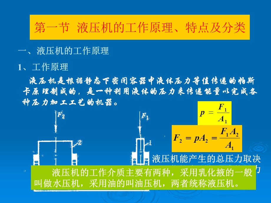 材料成形设备第3章液压机.ppt_第2页