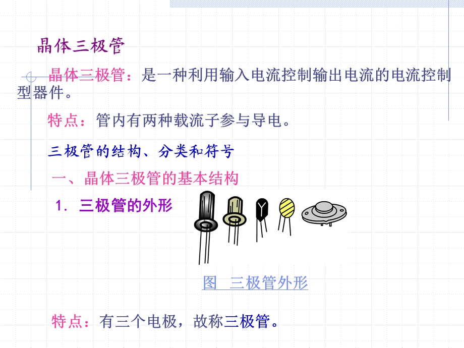 晶体三极管-教案.ppt_第1页