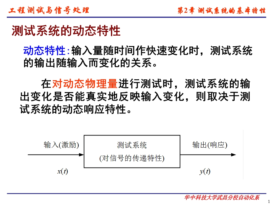 测试系统的基本特性动态特性.ppt_第1页