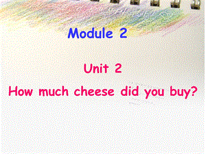 2Unit2Howmuchcheesedidyoubuy.ppt