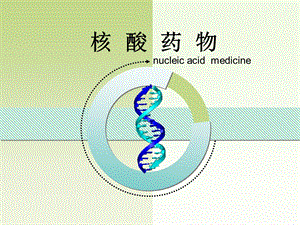 生化药物制造工艺核酸药物.ppt