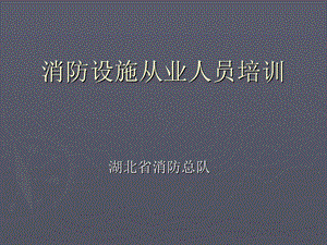 消防设施从业人员培训.ppt