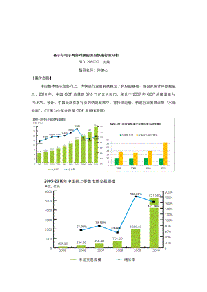 行业分析快递.doc