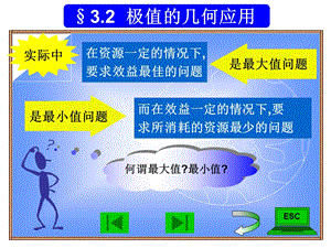 经济数学极值的几何应用.ppt