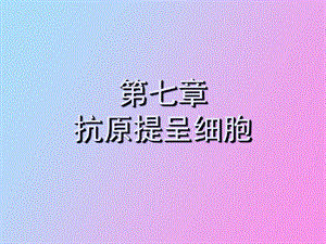 抗原提呈细胞.ppt