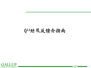 盖洛普Q12调查讲义-员工敬业度调查.ppt