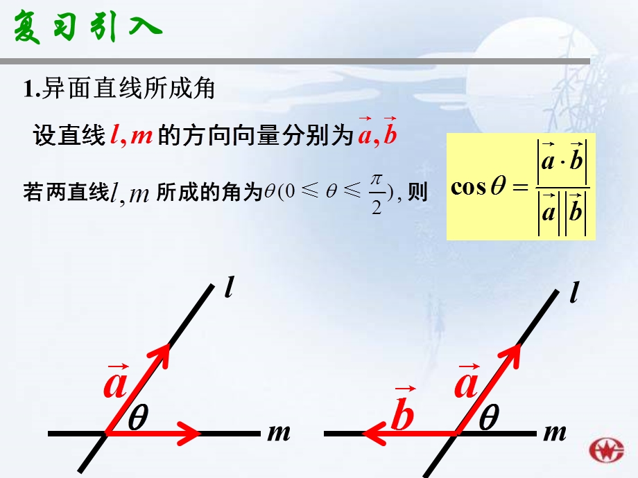 立体几何中的向量方法-线面所成角.ppt_第2页