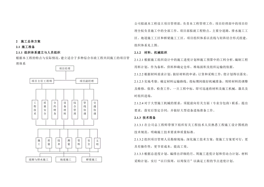 城市快速路施工组织设计.doc_第1页