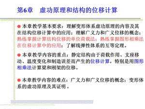 结构力学第七章虚功原理和结构的位移计算.ppt