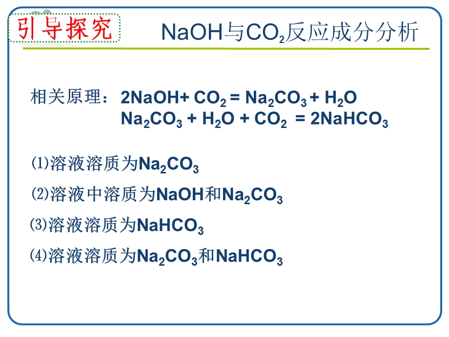 碳酸钠和碳酸氢钠与盐酸反.ppt_第3页