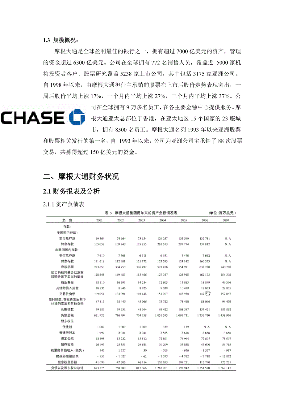 货币银行摩根大通银行分析.doc_第3页