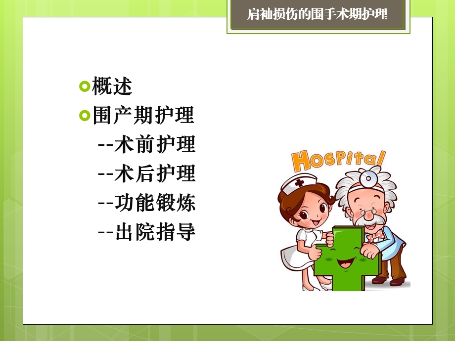 肩袖损伤的围手术期护.ppt_第2页